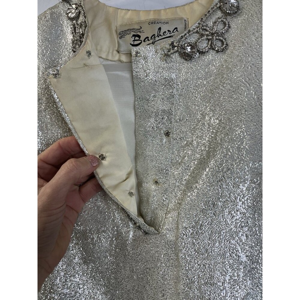 Rare/Stunning/Vintage Silver Baghera Dress See Pics For Measurements 🤍 - Picture 7 of 13